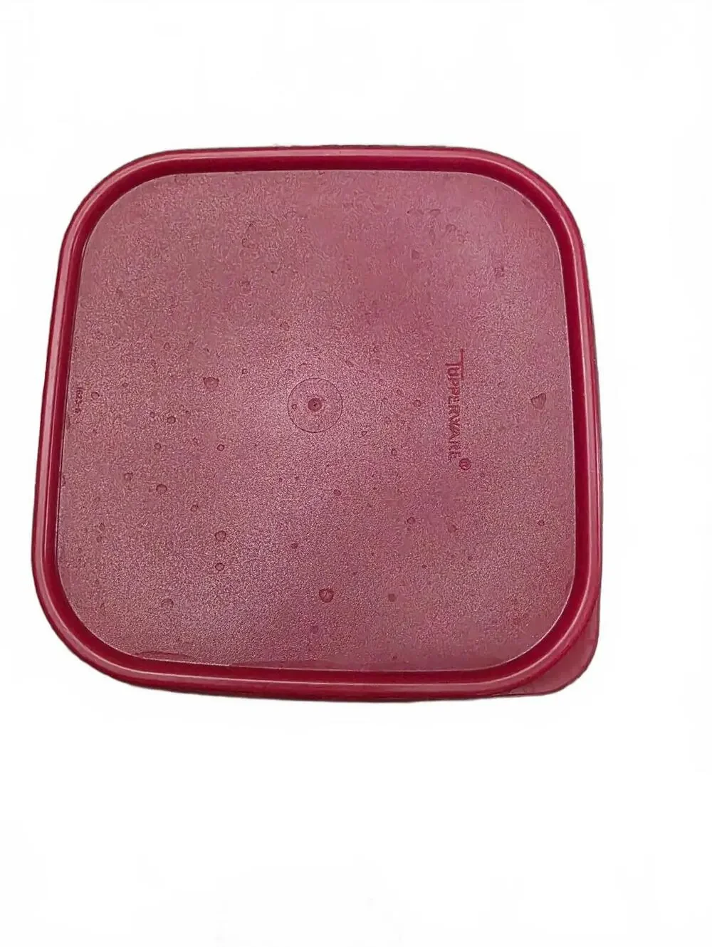 Tupperware Modular Mates Square Replacement Lid 1623 Red 7